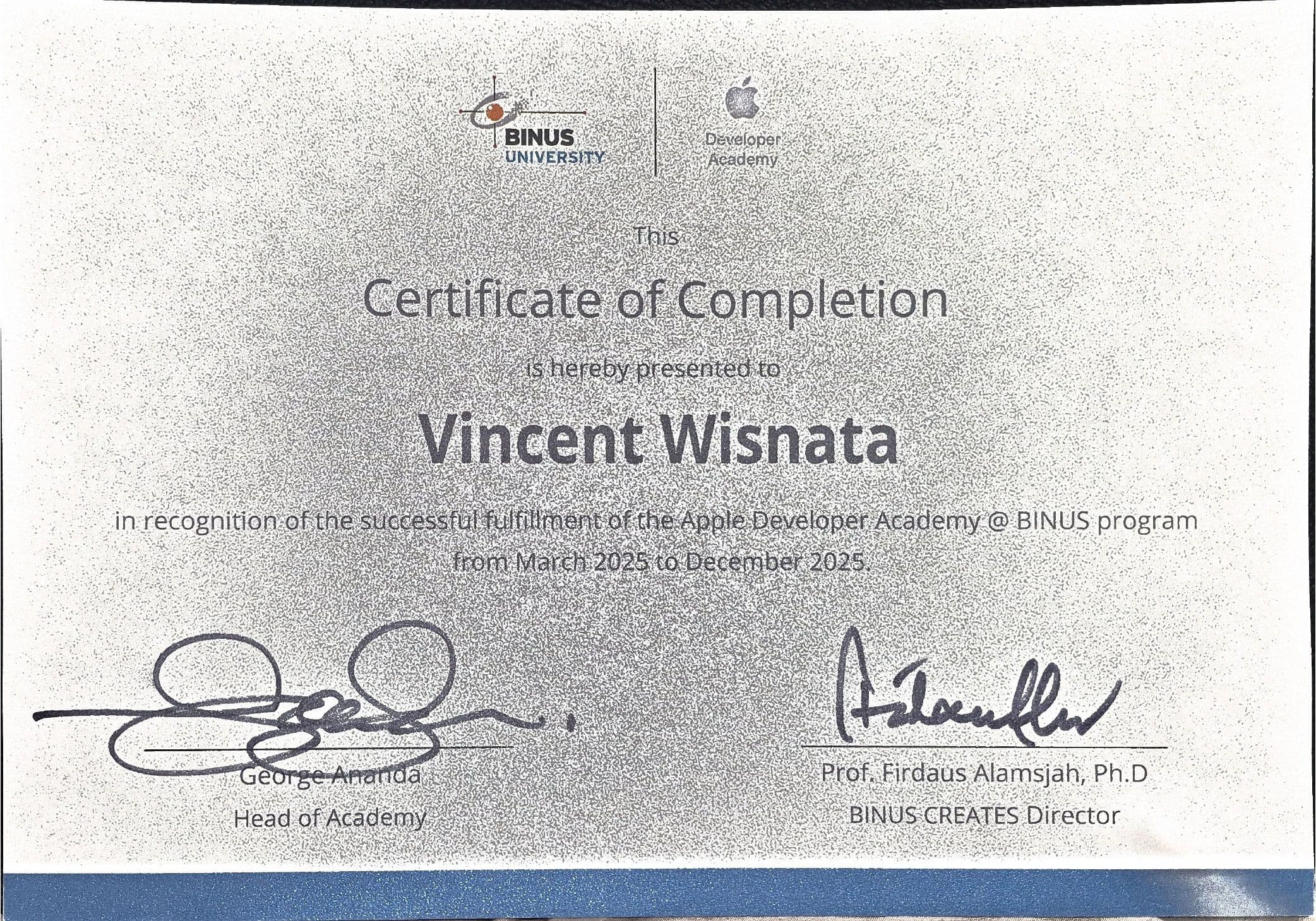 Apple Developer Academy Batch 8